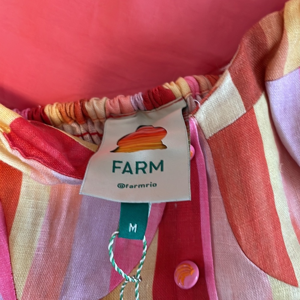 FARM Rio bandeau top - Picture 3 of 6